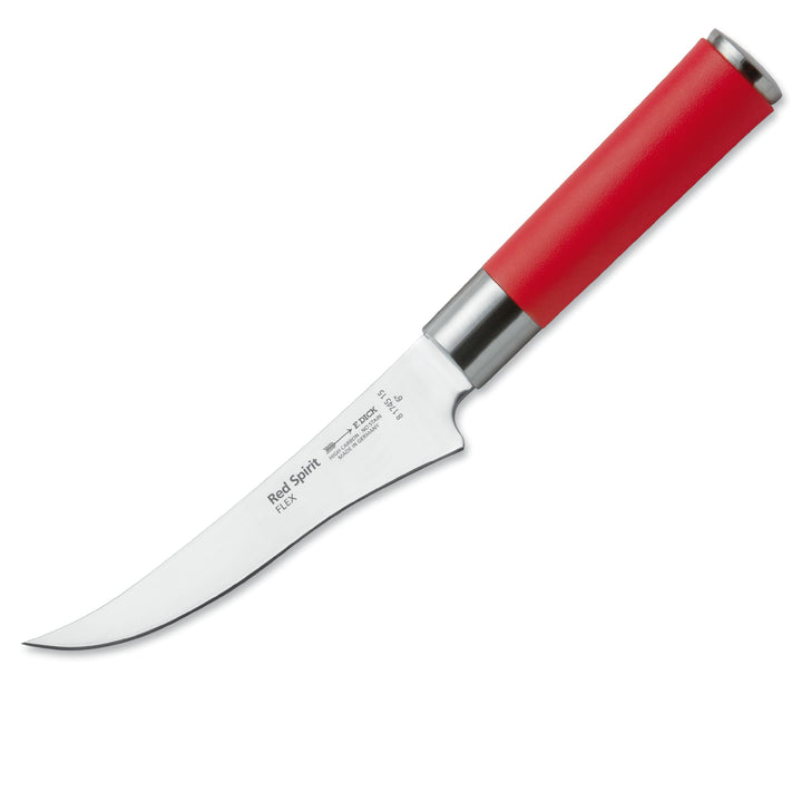 F. DICK Ausbeinmesser, Red Spirit (Messer mit Klinge 15 cm, X55CrMo14 Stahl, nichtrostend, 56° HRC)