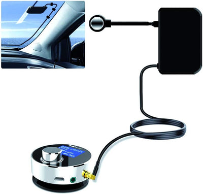 Albrecht DR 54 DAB+ Digitalradio Adapter - Kabellose Übertragung, FM Transmitter, Aux-Out, Autoradio