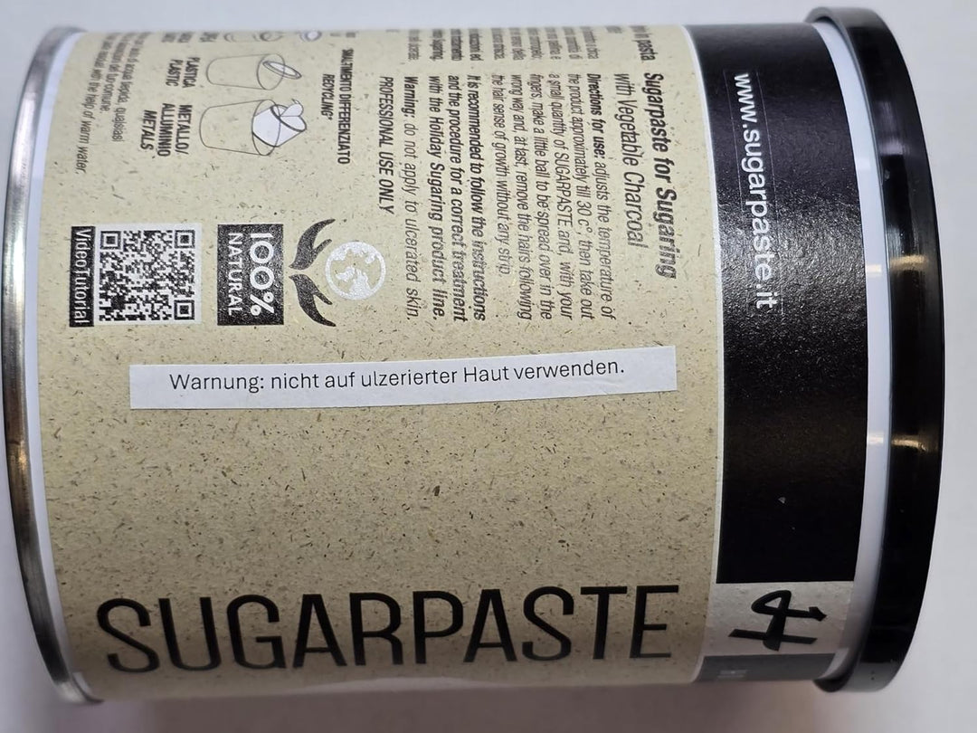 Zuckerpaste BLACK SUGAR Schwarz Soft 1 kg Sugaring Die Krönung unserer Zuckerpasten Haarentfernung o