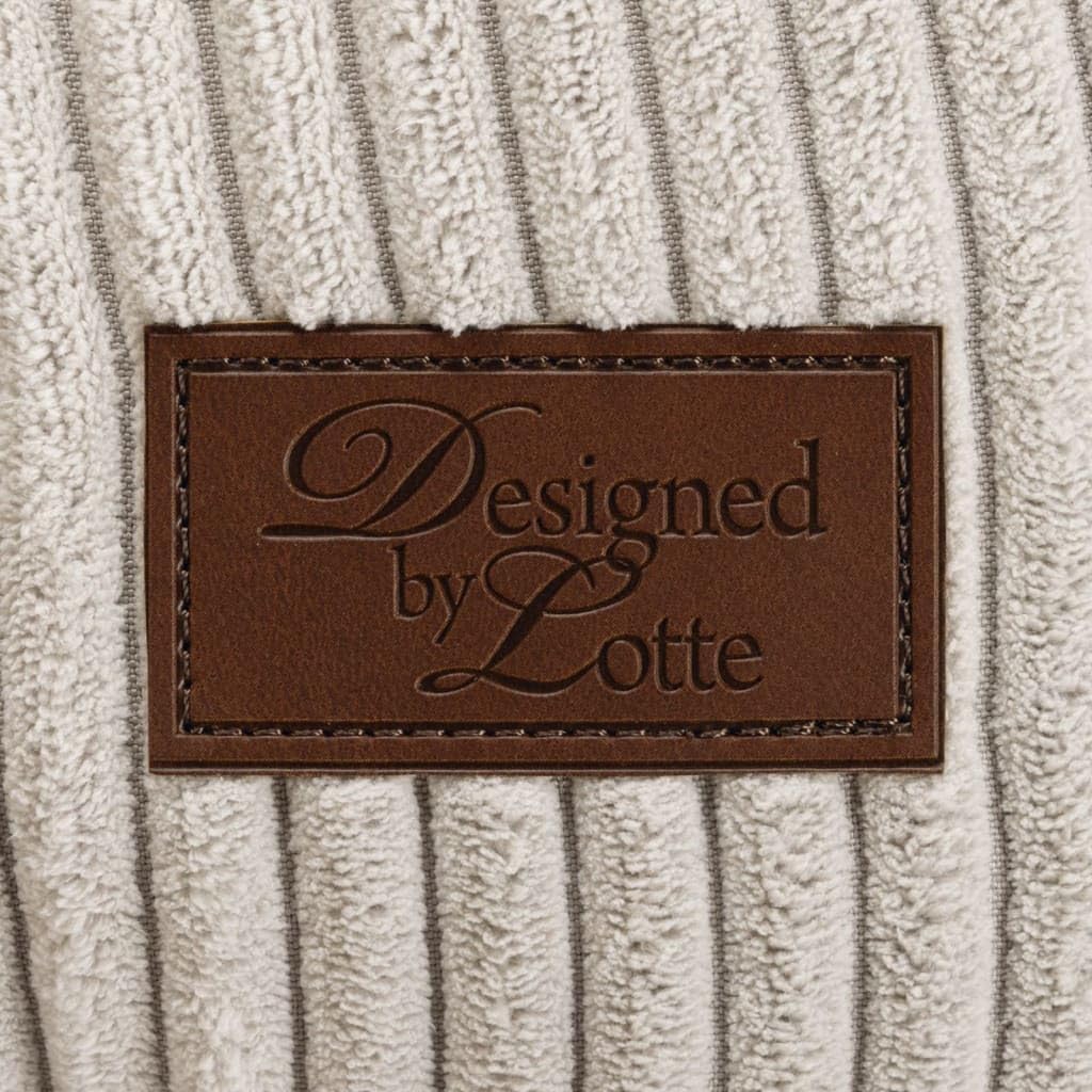 Designed by Lotte Bettchen Ribbed - Katzenbett - Hellgrau - 50x50x17 cm