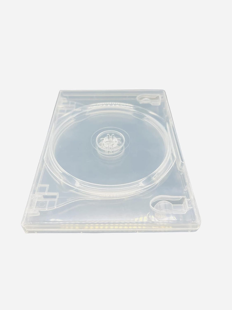 5 x 3 Disc CD DVD Blu Ray Disc Clear Cases for Holding 3 Discs 14mm Spine Cases With Outer Sleeve Fo