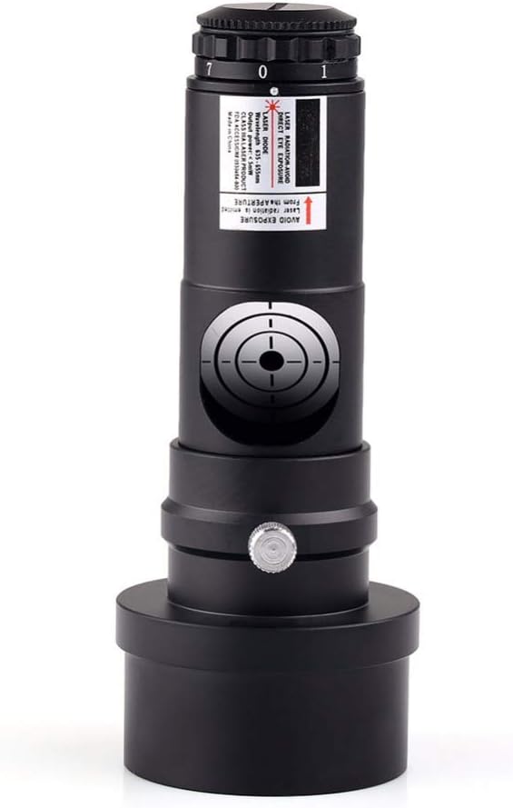 Teleskop-Laser-Kollimator 1,25 Zoll, Bysameyee Kalibrator mit 2 '' Adapter für Newton-Reflektor-Tele