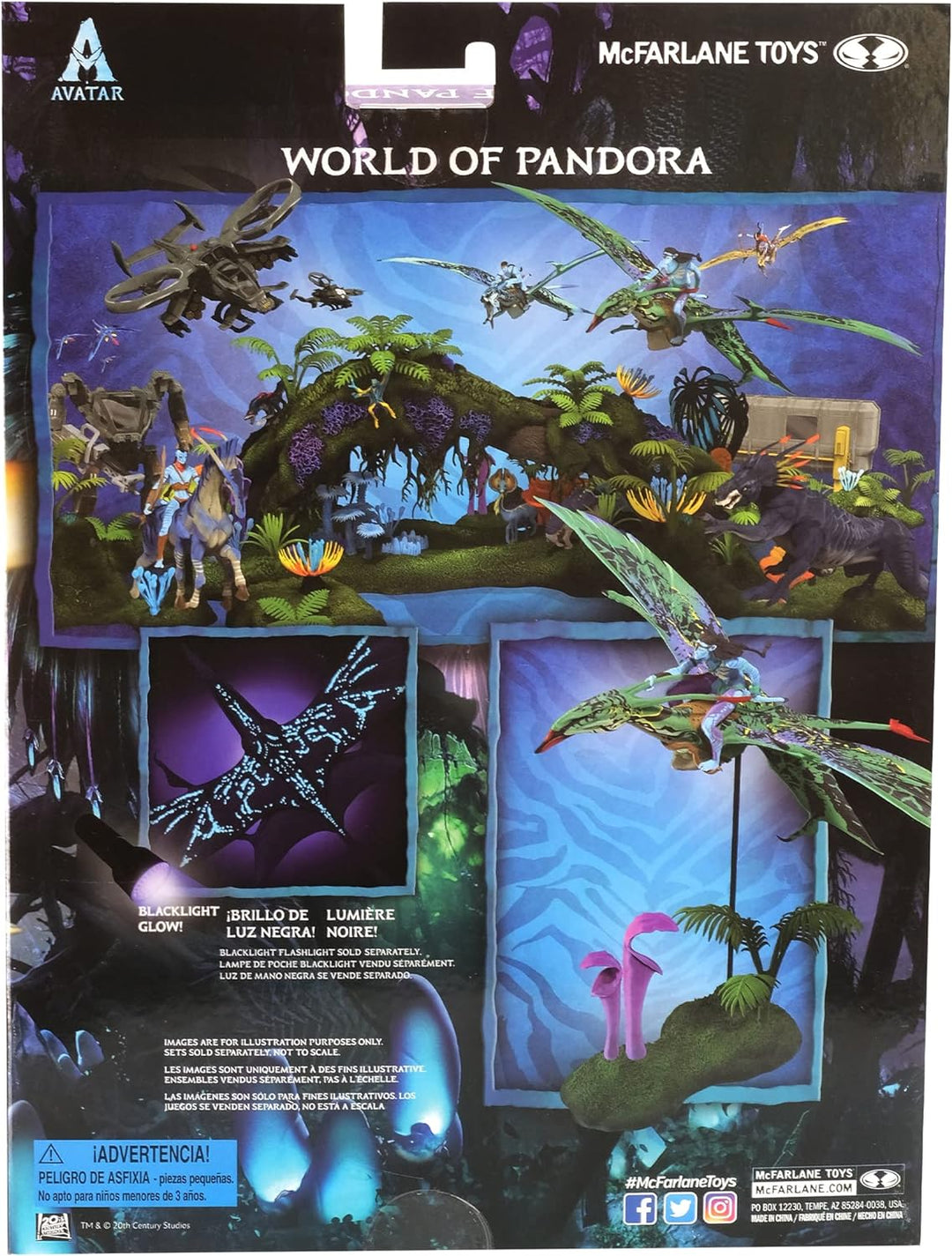 McFarlane Avatar - Aufbruch nach Pandora Deluxe Large Actionfiguren Neytiri & Banshee Seze Banshee /
