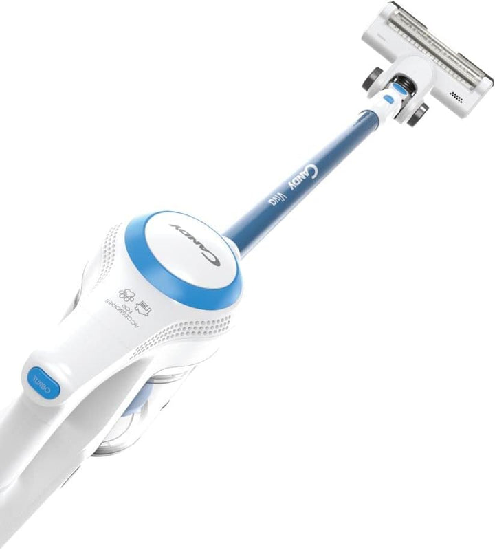 CANDY CVIVA CVIVA20, Besensauger, weiss/blau