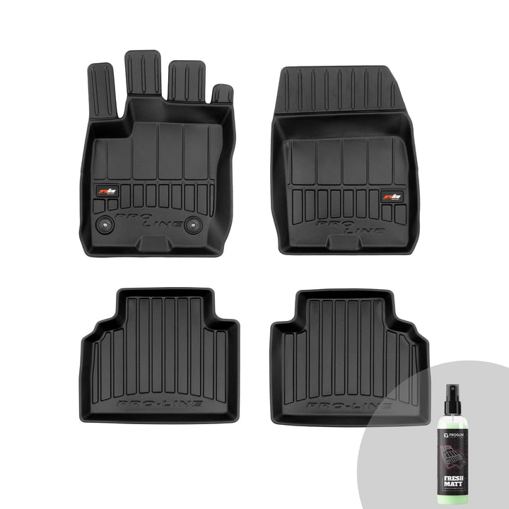 FROGUM ProLine 3D Gummimatten Exklusiven Auto Fussmatten Autofussmatten für Ford Tourneo Courier ab