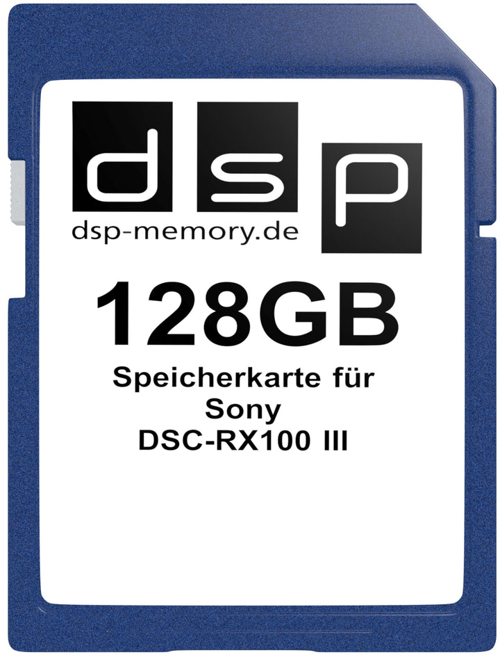 128GB Speicherkarte für Sony DSC-RX100 III