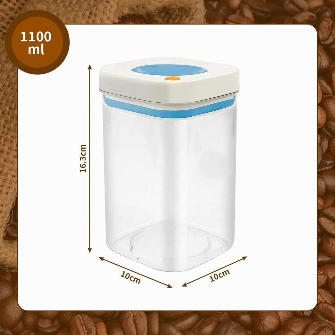 Coffee Canister Kaffeedosen Luftdicht Kaffeebohnen Aufbewahrung Vakuumdose Kaffee für Kaffeepulver,