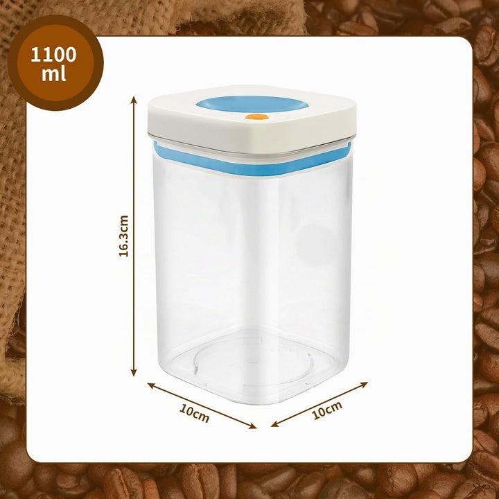 Coffee Canister Kaffeedosen Luftdicht Kaffeebohnen Aufbewahrung Vakuumdose Kaffee für Kaffeepulver,