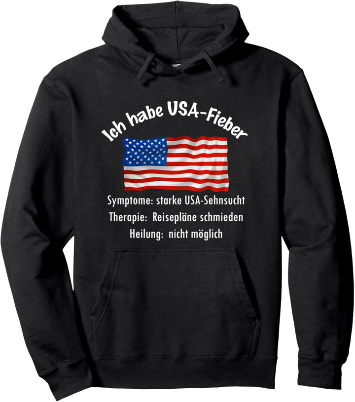 USA Fernweh - Reise Pullover Hoodie