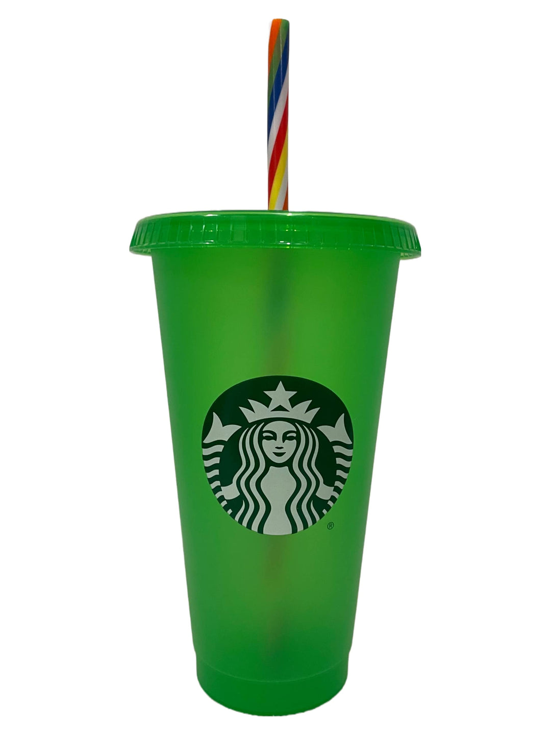 STARBUCKS Summer 2023 Green Color Changing Wiederverwendbare 680 ml Kaltbecher