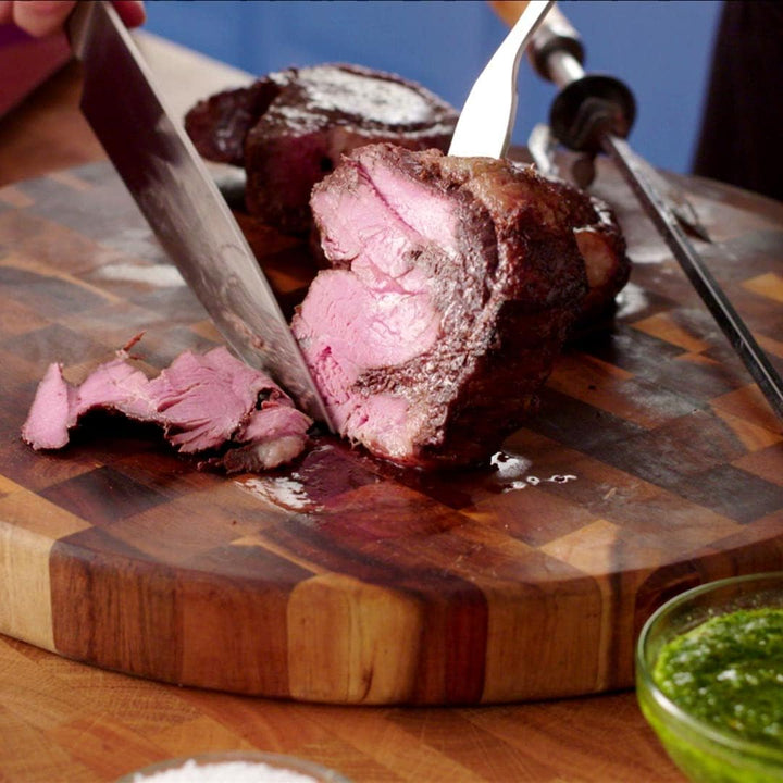 Livington Rotisserie Chef - Rot - Indoorgrill, Drehgrill und Tischgrill - Drehspiess für Hähnchen -