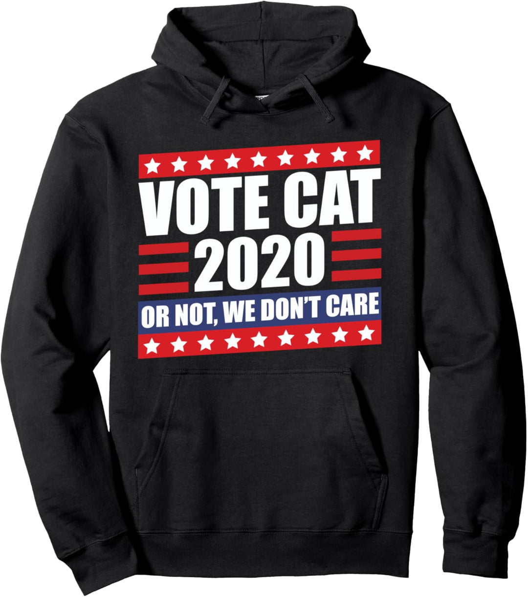 2020 Election - Vote Cat Election Sign Pullover Hoodie