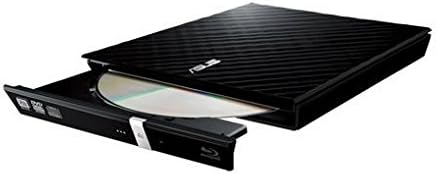 ASUS SDRW-08D2S-U Lite externer Slim DVD Brenner (8x DVD±R, 6x DVD±R DL, 5x DVD-RAM, USB 2.0) inkl.