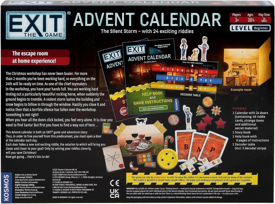 EXIT - Advent Calendar - The Silent Storm (EN) Weihnachten, Weihnachten