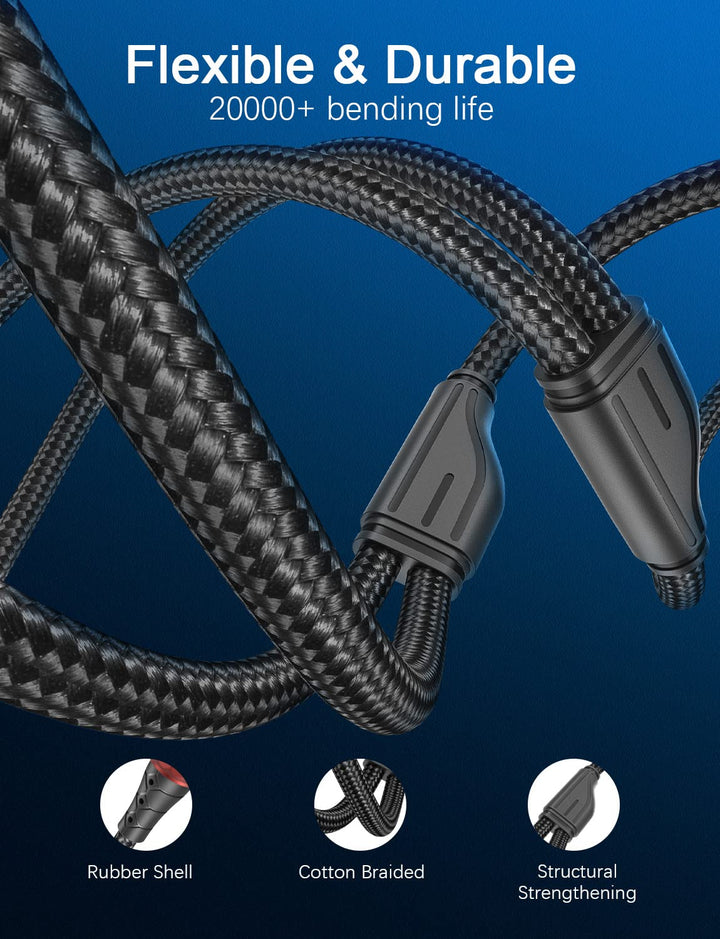 SOUNDFAM Dual Cinch auf XLR Kabel, PREMIUM 2RCA-Stecker auf 2XLR-Stecker Audio Verbindungs Kabel - 1