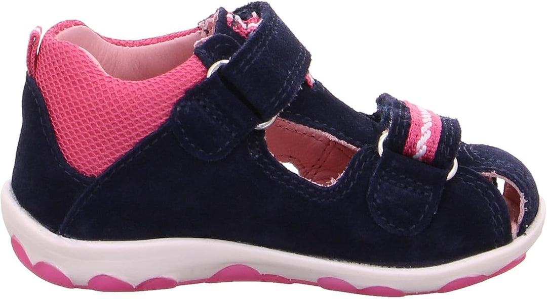 Superfit FANNI Sandale 0-609037 Mädchen 21 EU Blau Rosa 8000, 21 EU Blau Rosa 8000