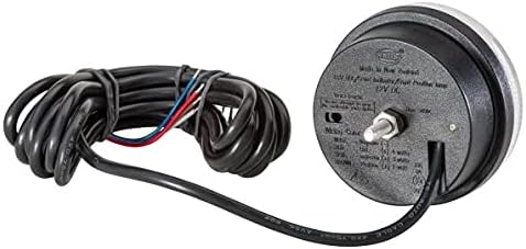 HELLA - LED-Tagfahrleuchte - 83mm - 12V - rund - Lichtscheibenfarbe: glasklar - LED-Lichtfarbe: gelb