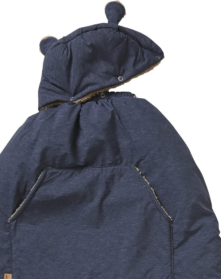 Vertbaudet Babytrageschutz, Daunenjacke Blau
