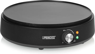 Princess 492235 Crêpe-Maker Deluxe, Backfläche ø 30 cm, einstellbarer Thermostat, Antihaftbeschichtu