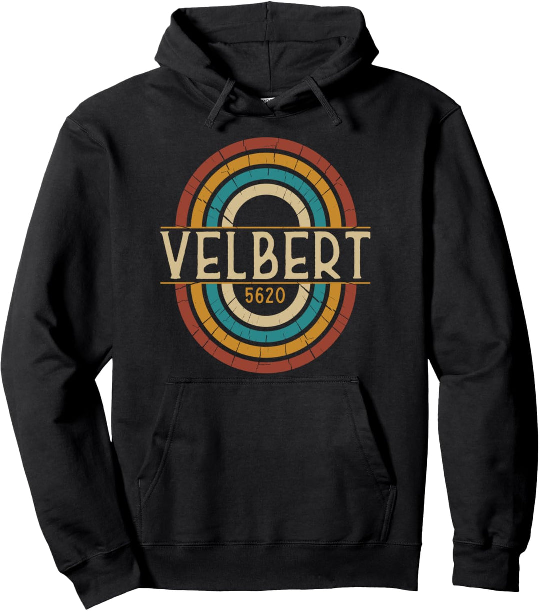 Vintage 5620 Velbert Retro Alte Postleitzahl Pullover Hoodie