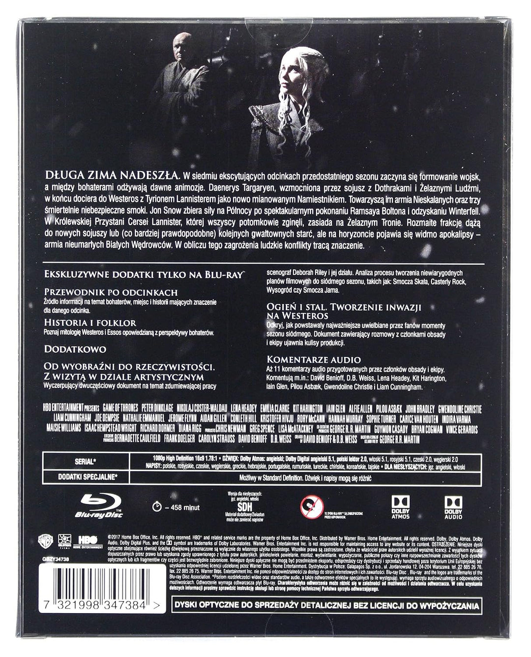 Game of Thrones Season 7 Steelbook [3Blu-Ray] [Region B] (IMPORT) (Keine deutsche Version), Blu-ray