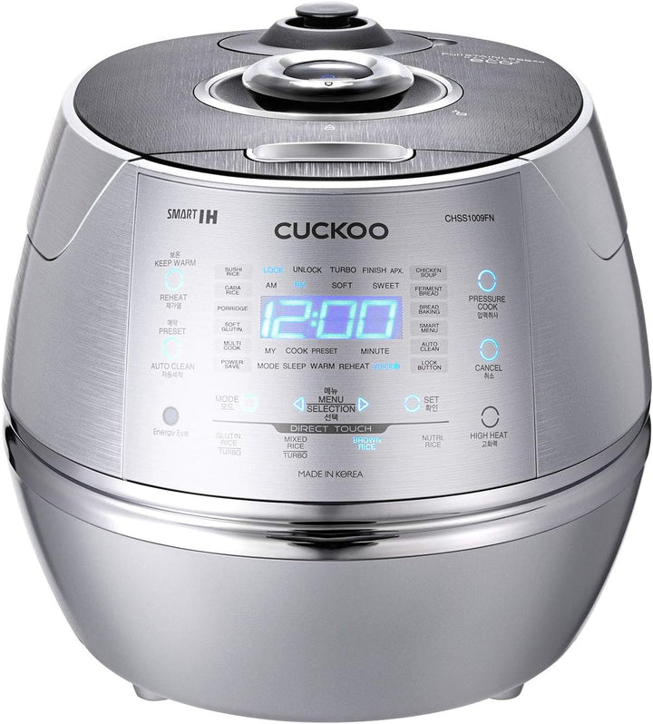 CUCKOO CRP-CHSS1009FN Dampfdruck-Reiskocher Rice Cooker 1,8l 10 Tassen | IH Induktions-Heiztechnik |