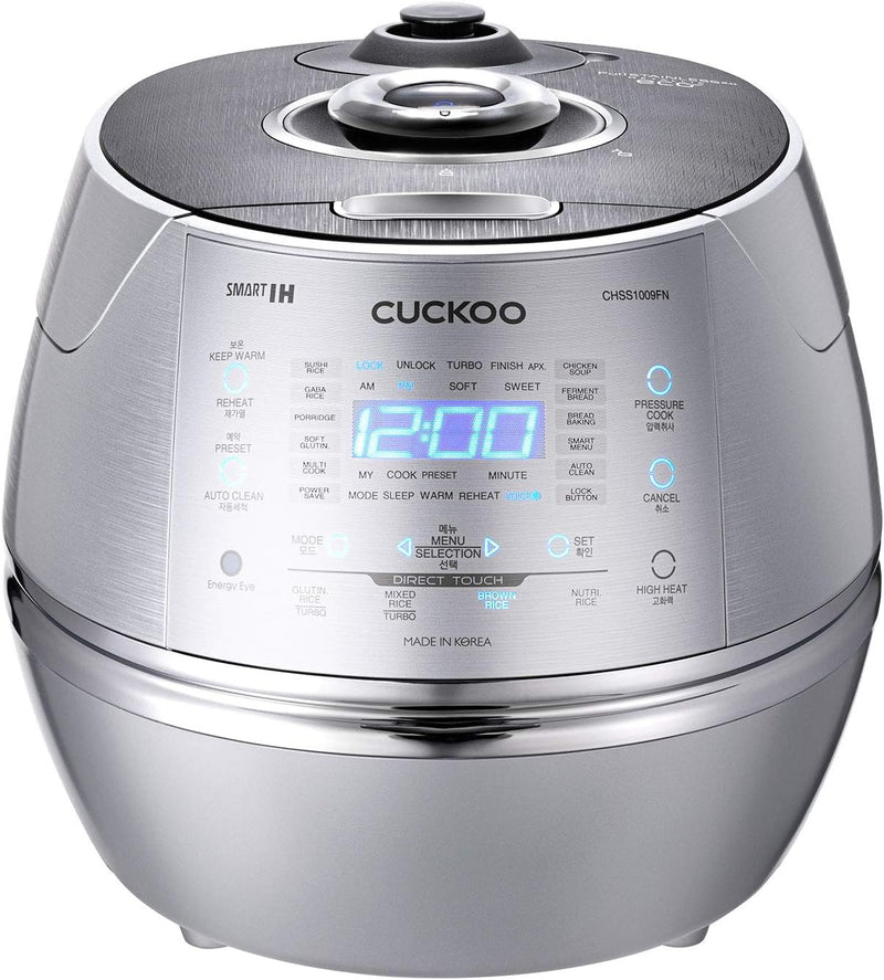 CUCKOO CRP-CHSS1009FN Dampfdruck-Reiskocher Rice Cooker 1,8l 10 Tassen | IH Induktions-Heiztechnik |