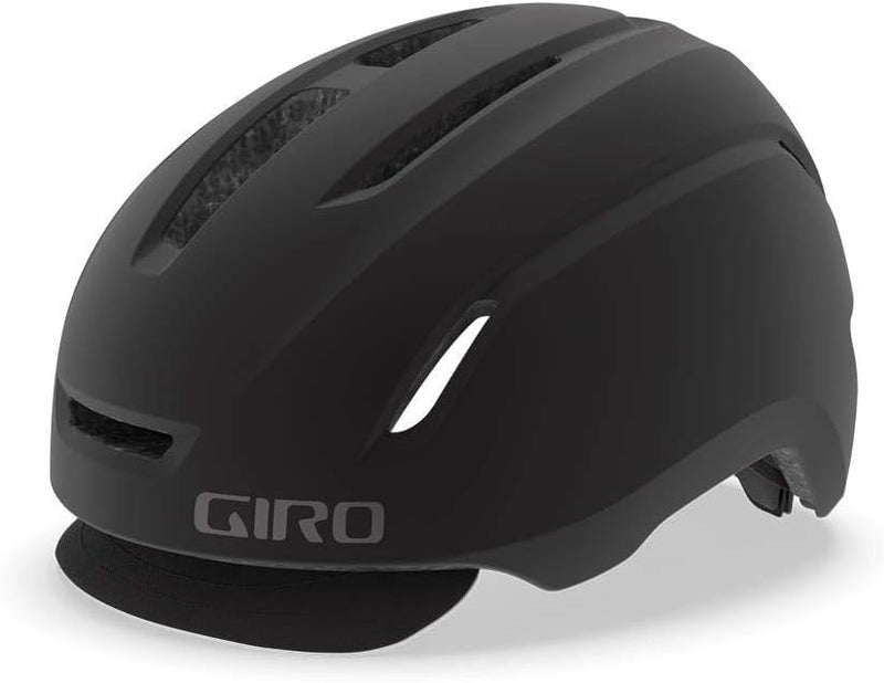 Giro Unisex – Erwachsene Caden Led Fahrradhelm Urban S | 51-55cm matte black, S | 51-55cm matte blac