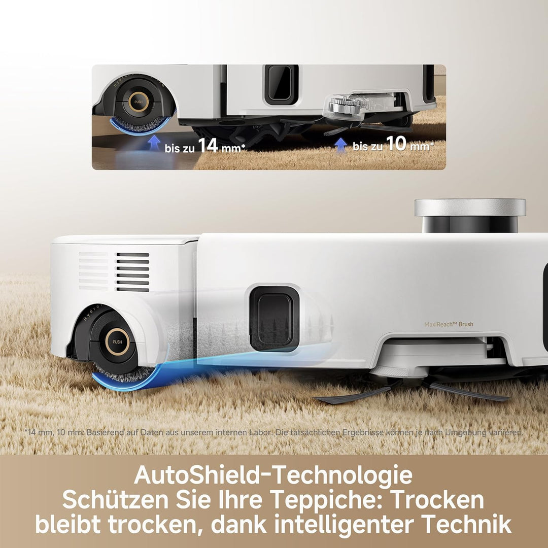 Mova Z60 Ultra Roller Standalone Saugroboter, 26.000 Pa Saugkraft, HydroForce-Wischen, MaxiReach-Tec