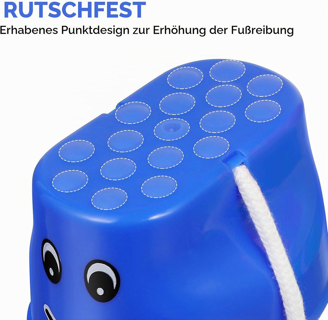 Toyvian 4 Stücke Topfstelzen Kinder Kunststoff Balance Training Sensorisches Training Spiel Kleinkin