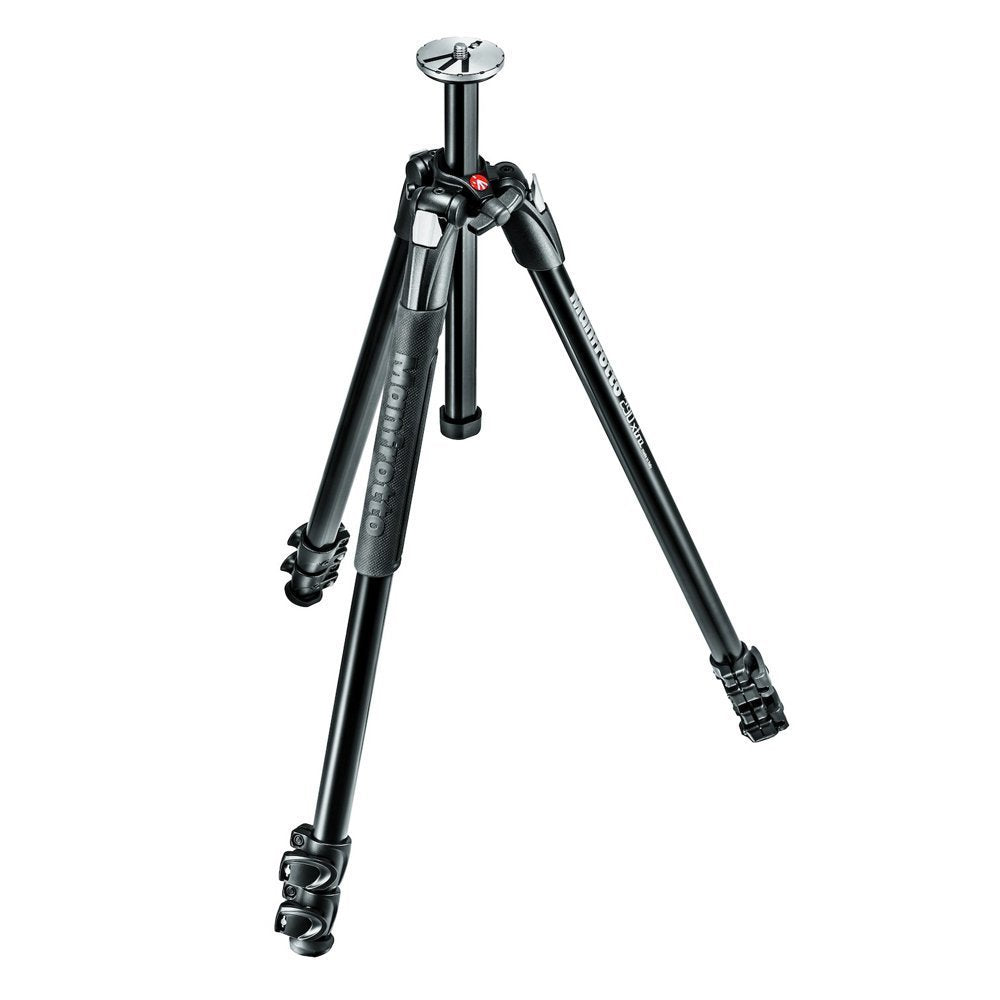 Manfrotto MT290XTA3 290 Xtra Alu-Stativ mit 3 Segmenten schwarz tripod Single, tripod Single