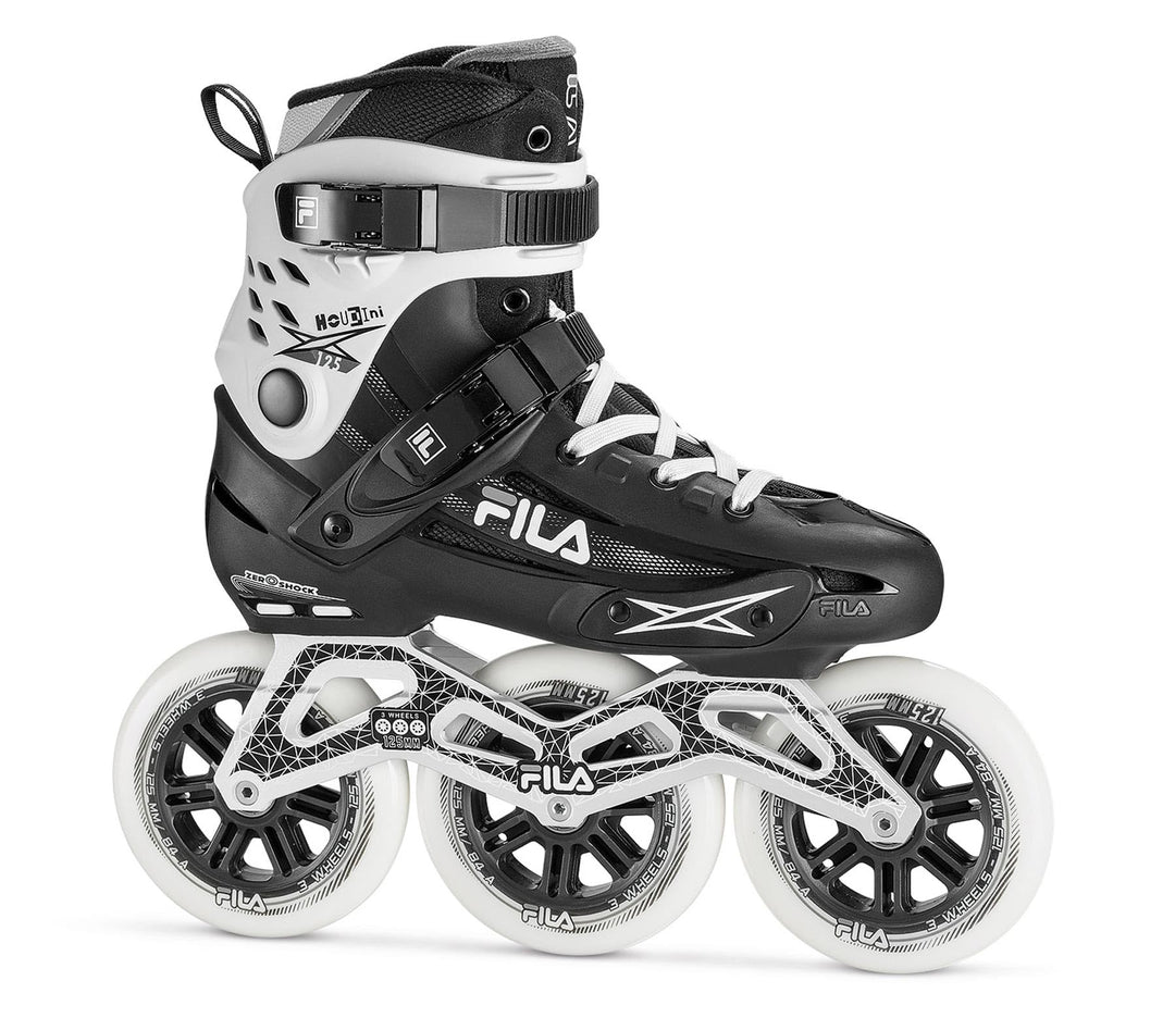 FILA Houdini 125 Inline Skate 39 BLACK/WHITE, 39 BLACK/WHITE