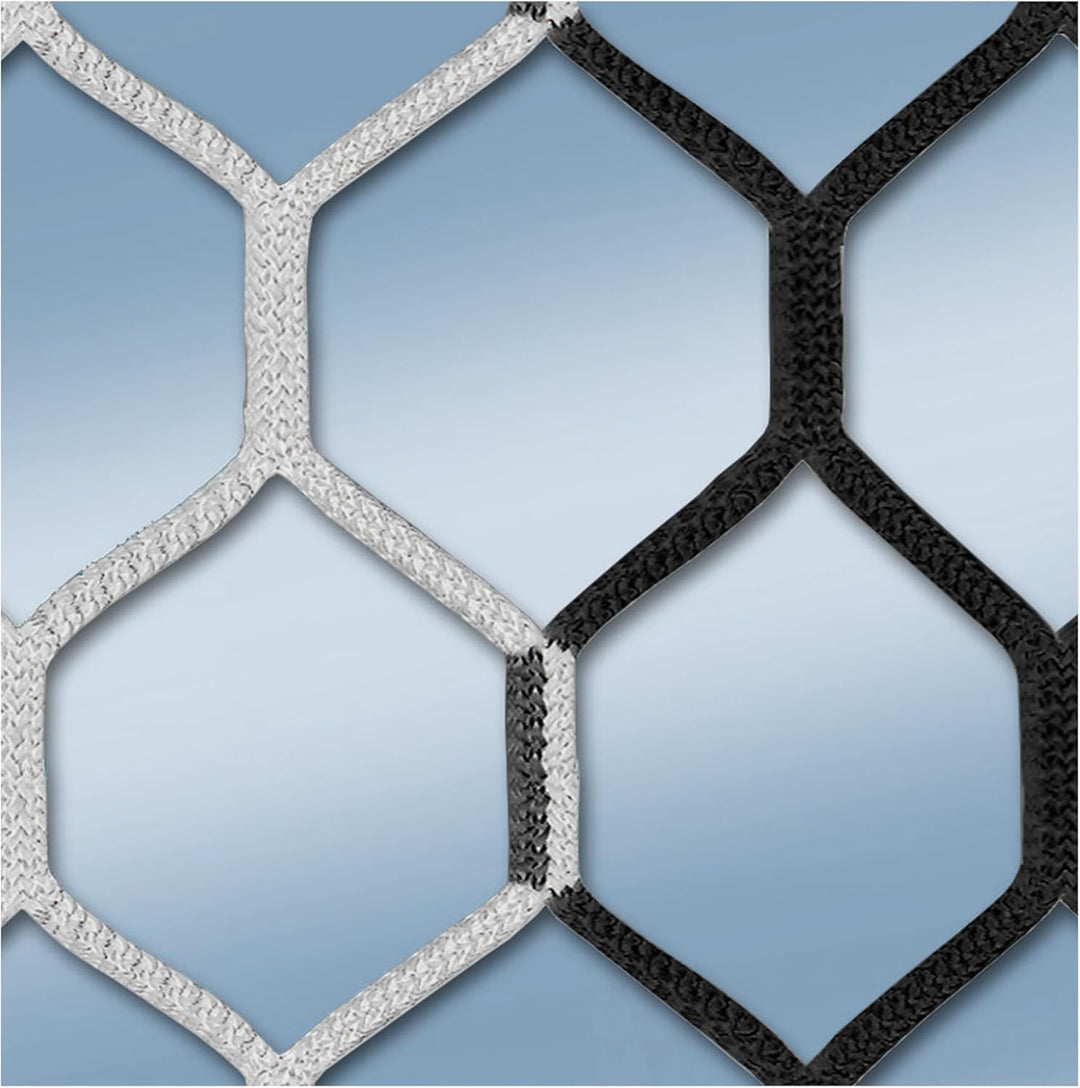 Cawila Tornetze Tornetz Hexa 5,00x2,00m | Tiefe 0,8x1,5m weissschwarz Einheitsgrösse, weissschwarz E