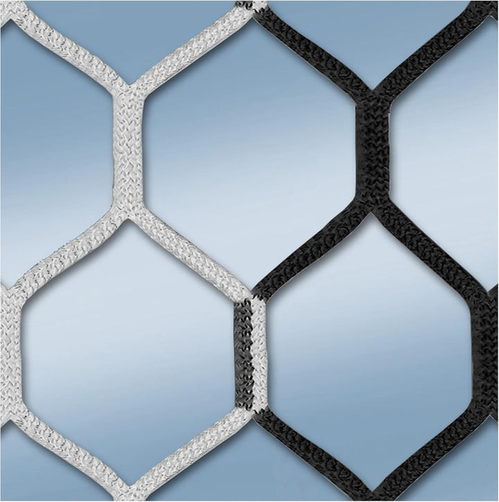 Cawila Tornetze Tornetz Hexa 5,00x2,00m | Tiefe 0,8x1,5m weissschwarz Einheitsgrösse, weissschwarz E