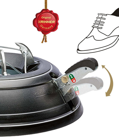 Krinner 401736 ORIGINAL Christbaumständer Vario Classic In-& Outdoor, Schwarz Vario Classic In und,