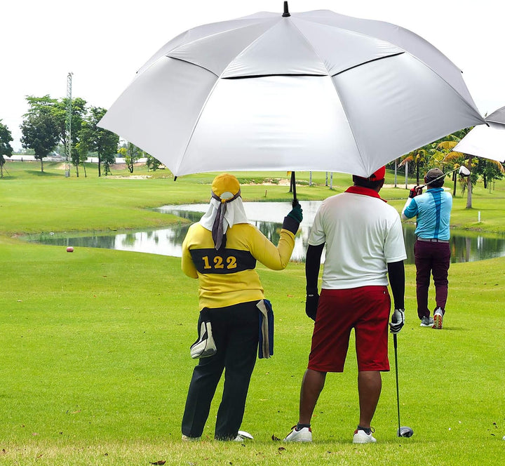 G4Free 47/54/62/68/72/80 Inch UV-Schutz Winddicht Sonnen- und Regenschirm Golfschirm Autorisches Öff