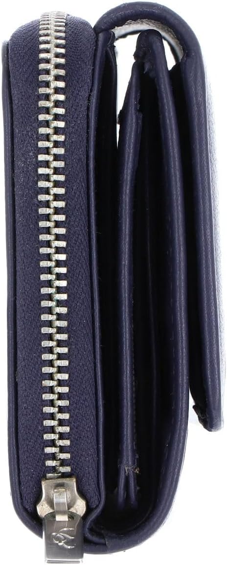 Golden Head Madrid Geldbörse RFID Leder 11,5 cm Blue, Blue