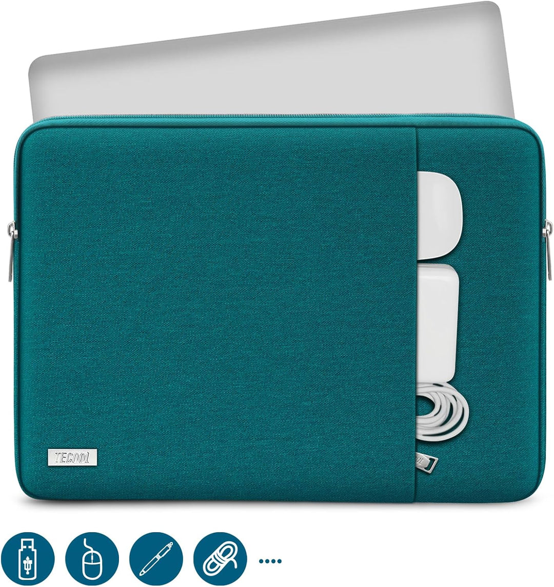 TECOOL Laptoptasche 15,6 Zoll Laptop Hülle, wasserdichte Notebooktasche Schutzhülle Notebook Sleeve