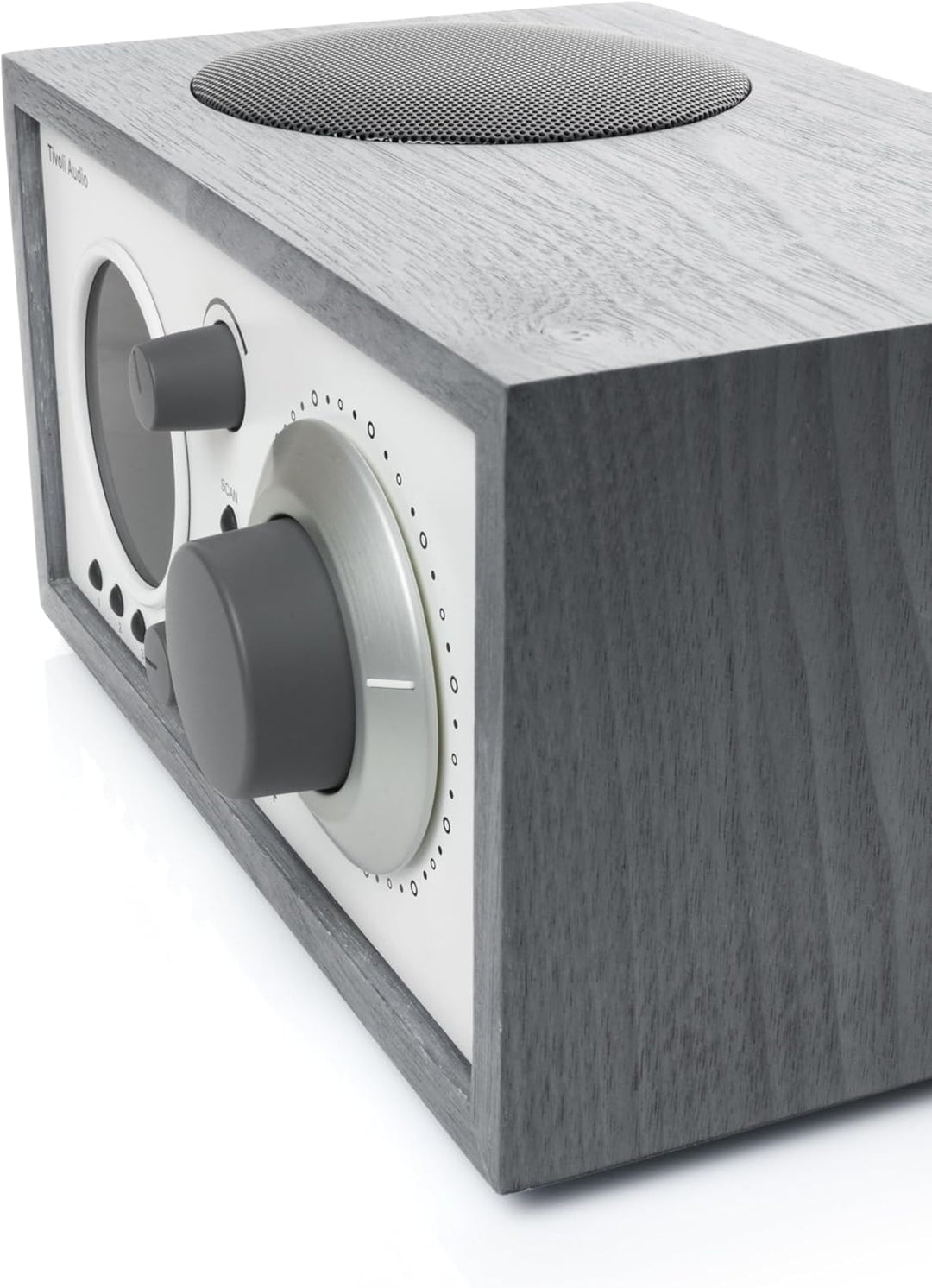 Tivoli Audio Model One+ FM/DAB+ Radio mit Bluetooth und Fernbedienung (Grau / Weiss) Grau/weiss, Gra