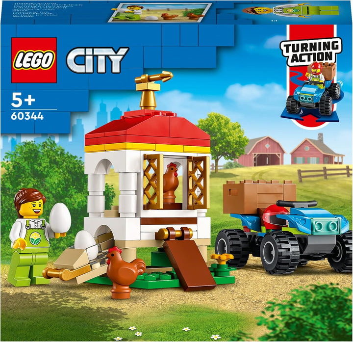 LEGO 60344 City Farm Hühnerstall Einzelbett, Einzelbett