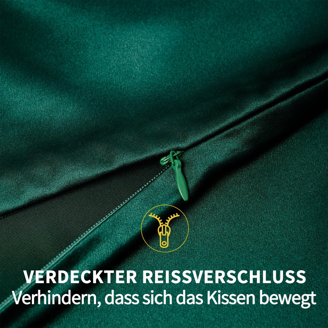ZIMASILK Kissenbezug aus 100% Seide für Haare und Haut. Doppelseitige 19 Momme Reine Maulbeerseide K