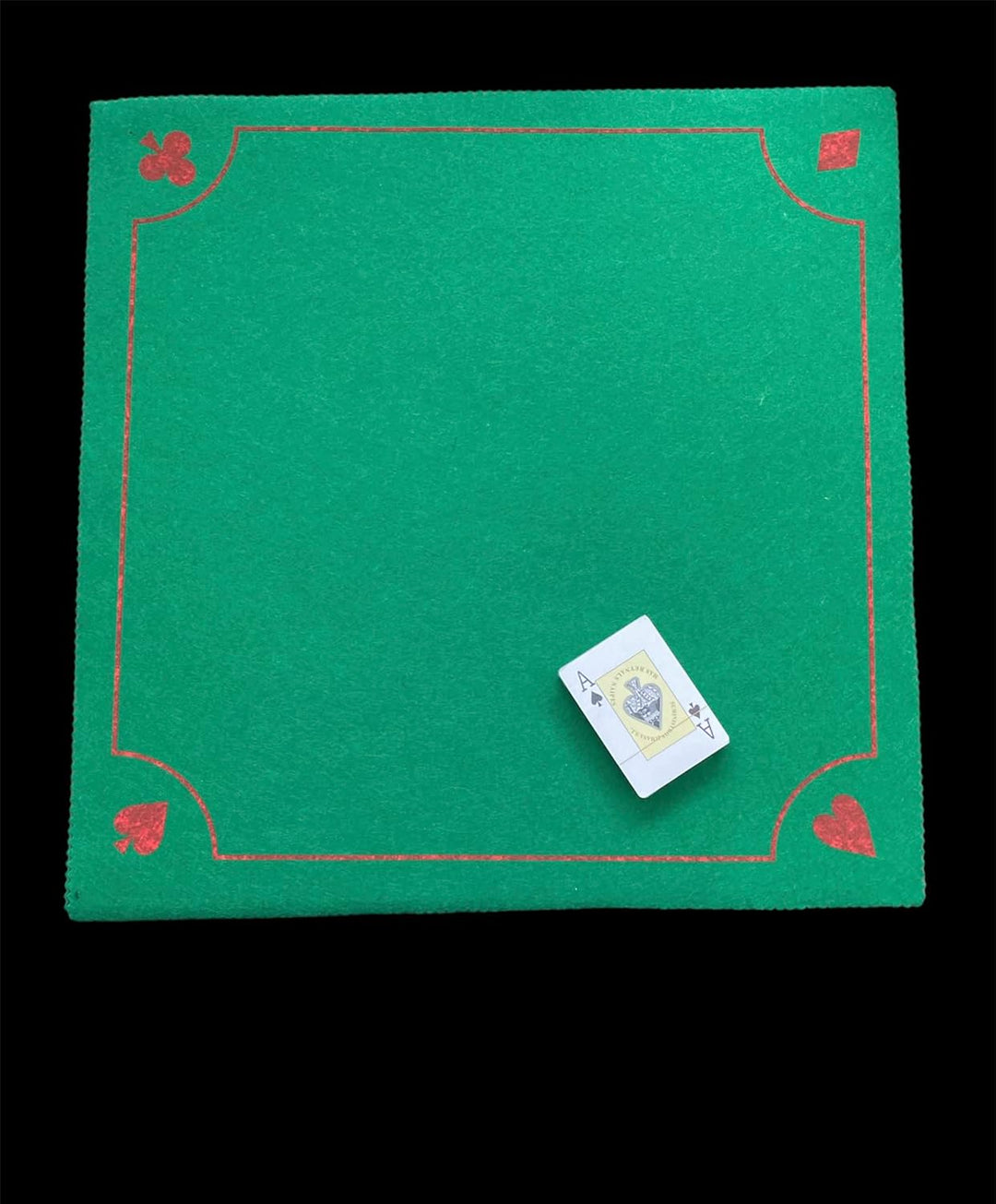 Teppich Karten - Poker Matte - Poker Spiel - Faltbare Matte Reise Poker - Reise Karten (Poker), Poke