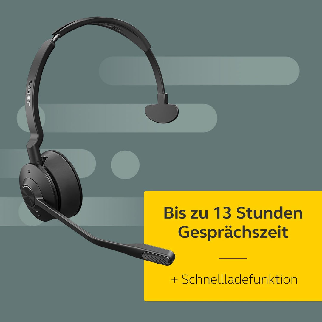 Engage 75 SE Mono Headset with Headband pad, Base, Power Supply, 1.5m USB-C to USB-A Cable, Desk Pho