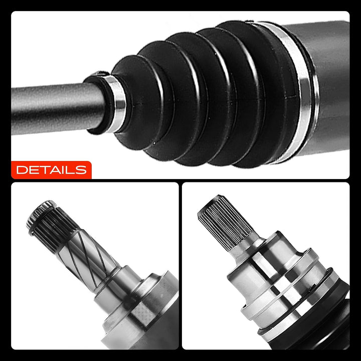Frankberg 1x Antriebswelle Hinterachse Kompatibel mit S60 II 134 124 V60 I 155 157 V70 III 135 XC60