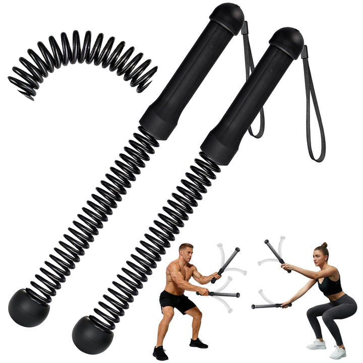 2 Stück Battle Rope, Neues Upgrade Battle Rope ohne Seil für das Heim Fitnessstudio Seillose Kampfse