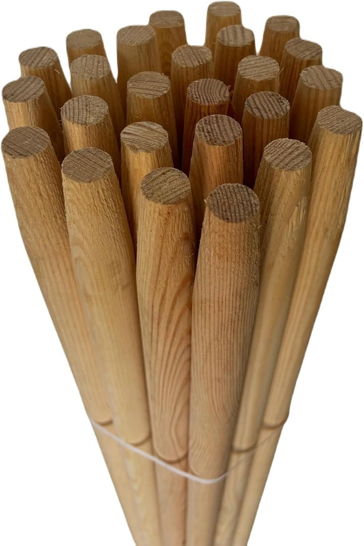 All4All Schaufelstiel 120cm, Holzgrif, Spatenstiel,Ersatz Spaten,Holz Stiel aus Buche,Ersatzstiel,Ga