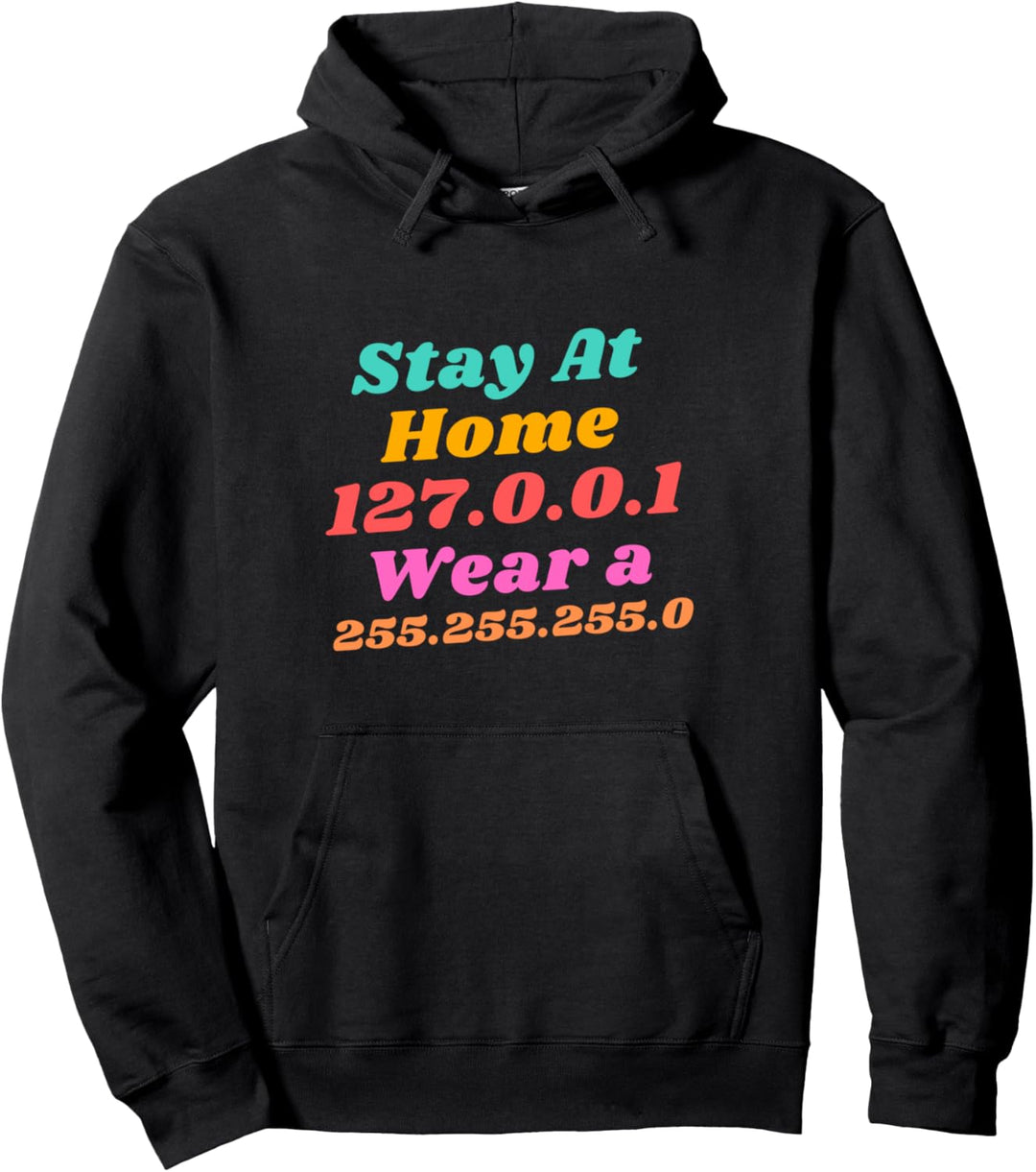 Lustige bleiben zu Hause Ingenieure und tragen Sie eine Pullover Hoodie