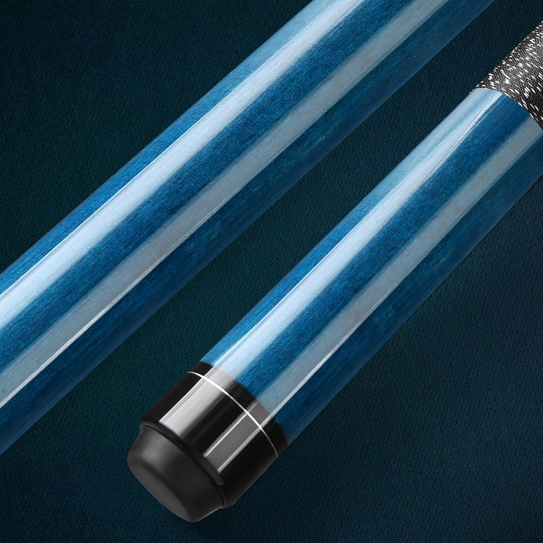 ASMPCUE Pool Queue, 58 Zoll Billard Queue Kanadischer Ahornholz Pool Cue 13mm Spitzen für Profession