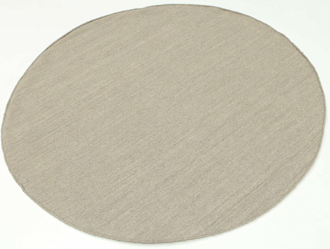 RugVista, Kelim Loom, Teppich, Kurzflor Teppich, ∅ 150 cm, Rund, Moderner Kelim Teppich, Wolle, Flur