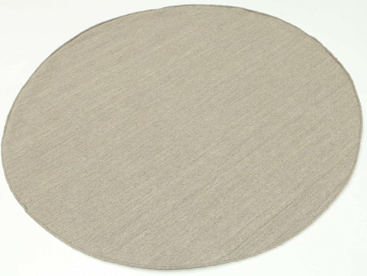 RugVista, Kelim Loom, Teppich, Kurzflor Teppich, ∅ 150 cm, Rund, Moderner Kelim Teppich, Wolle, Flur